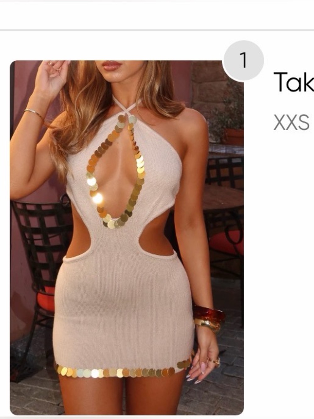 WHITE FOX DRESS